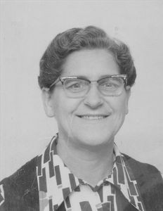 Missionary Hazel Platts, born 24.08.1921 in England. She has worked as a missionary in India fo