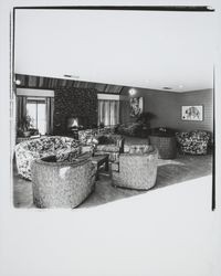 Interior of Club House at Villa Los Alamos, Santa Rosa, California, 1973