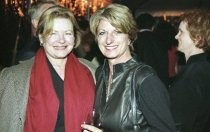 Dianne Wiest and Pam Hamilton at a Mill Valley Film Festival reception, 2002