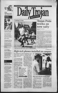 Daily Trojan, Vol. 132, No. 11, September 12, 1997