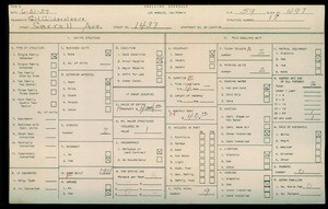 WPA household census for 1437 CARROLL, Los Angeles