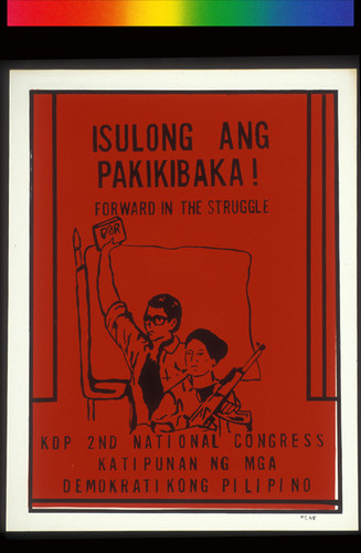 Isulong Ang Pakikibaka!, Announcement Poster for