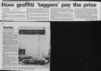 How graffiti 'taggers' pay the price