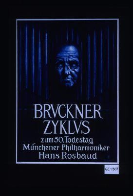 Bruckner Zyklus zum 50. Todestag. Munchener Philharmoniker. Hans Rosbaud