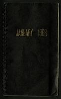 Diaries. 1968. (12 items, 185 pages)