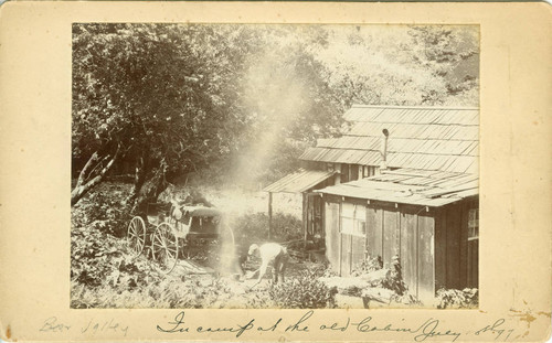The Howard Cottage in Bear Valley, Marin County, California, circa 1897 [photograph]