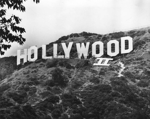Hollywood II sign