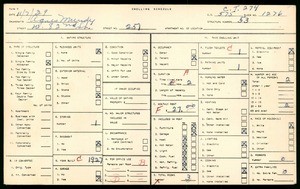 WPA household census for 251 West 82nd Street, Los Angeles County