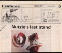 Nutzle's last stand: Cartoonist says latest book is his last jab at corporate world