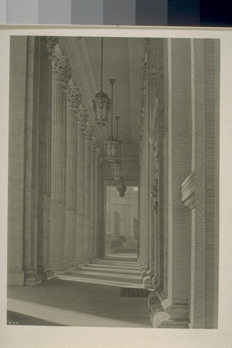 [Colonnade, Court of Flowers.]