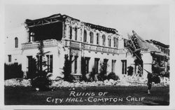 Ruins of City Hall, Compton Calif