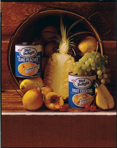 Diet Delight canned fruit advertisment