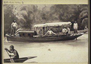 Missionsboot Musango ('Friede') in Kamerun