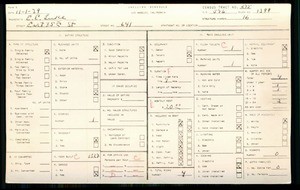 WPA household census for 641 E 85TH STREET, Los Angeles County