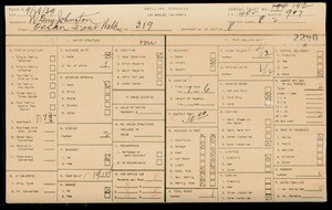 WPA household census for 319 OCEAN FRONT WALK, Los Angeles County