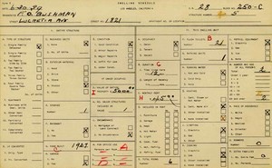 WPA household census for 1821 LUCRETIA, Los Angeles