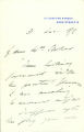 Henry Irving letter to Lady Stoker, 1871 December 31