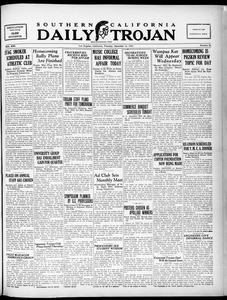Southern California Daily Trojan, Vol. 21, No. 56, December 10, 1929