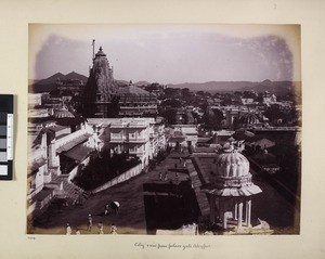 View from Palace Gate, Udaipur, India, ca.1890