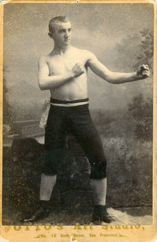 Professional Boxer Billy Shannon, San Francisco, California, circa 1895 [photograph]
