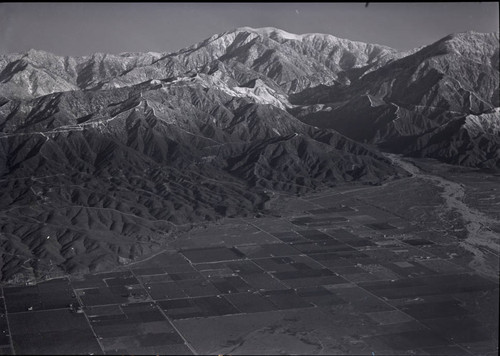 Aerial view of Mt. Baldy