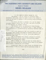 California State University and Colleges Board of Trustees News Release, January 24, 1973