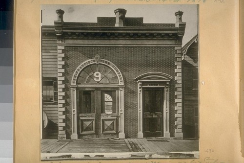 Engine Co. West side of Main Street between Folsom and Harrison Sts. 1900