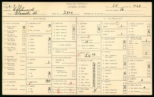 WPA household census for 2800 GLOSSELL ST, Los Angeles