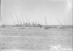 Maputo harbour, Mozambique, ca. 1896-1911