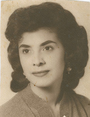 Margaret Gloria Zozaya, Garfield High School class photo of 1955, East Los Angeles, California