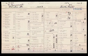 WPA household census for 1053 FLORIDA, Los Angeles