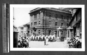 View of the new hospital, Jinan, Shandong, China, ca.1940