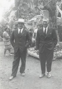 Two Tahitian pastors, in Orofara