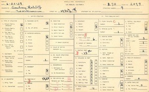 WPA household census for 1931 /2 WORKMAN ST, Los Angeles