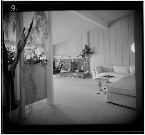 Grandview Palos Verdes: Normandy model house. Living room