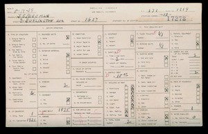 WPA household census for 1627 S BURLINGTON, Los Angeles