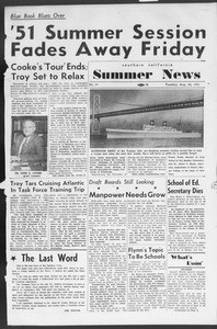 Summer News, Vol. 6, No. 19, August 28, 1951