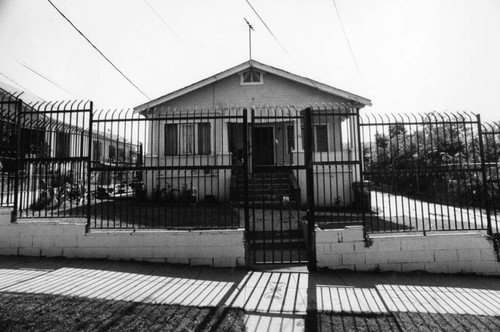 Family dwelling, Boyle Heights