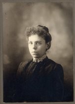 Portrait of Juanita E. Salas (nee Grant) as a young woman