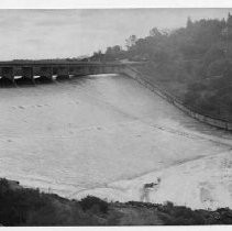 Pardee Dam spillway