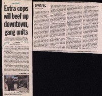 Extra cops will beef up downtown, gang units