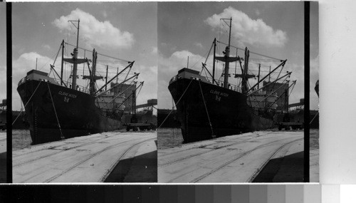 Docks at Houston, Tex. May 1948 Sampson