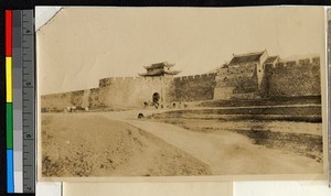 City wall, Haizhou, China, ca.1920