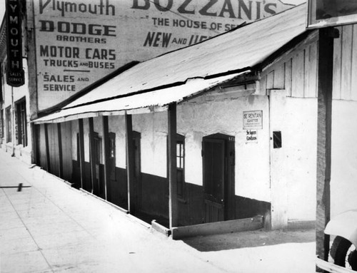 Second Casa Santa Cruz, Bozzani Motor Car Company
