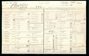 WPA household census for 742 E 84TH STREET, Los Angeles County