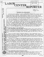 Labor Center Reporter, No. 75, November 1982
