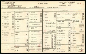 WPA household census for 11911 PACIFIC AVE, Los Angeles County