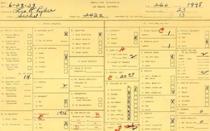 WPA household census for 2422 SICHEL, Los Angeles
