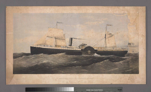 Pacific Mail Steam Ship Company's Steamer, New York
