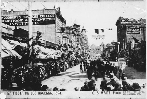 La Fiesta de Los Angeles, 1894
